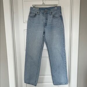 Levi's 501 Light Blue Denim Jeans